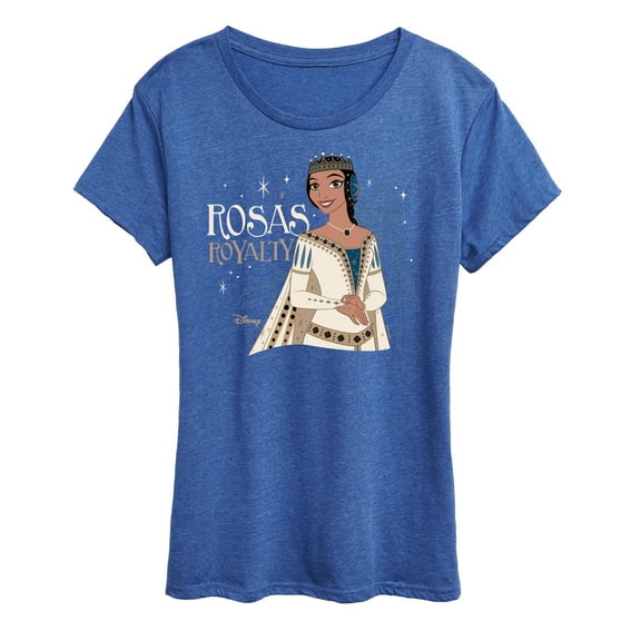 Disney Wish - Rosa's Royalty - Women's Short Sleeve Graphic T-Shirt