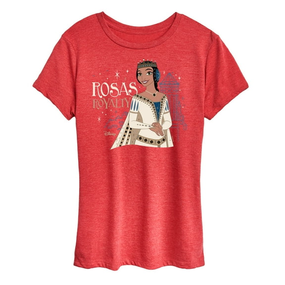 Disney Wish - Rosa's Royalty - Women's Short Sleeve Graphic T-Shirt