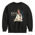 thumbnail image 1 of Disney Wish - Rosas Royalty  - Toddler & Youth Crewneck Fleece Sweatshirt, 1 of 5