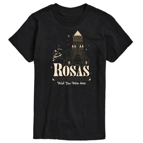 Disney Wish - Rosas Wish You Were Here - Men's Short Sleeve Graphic T-Shirt