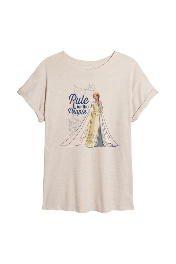 Wish - Rule For The People - Juniors Ideal Flowy Muscle T-Shirt