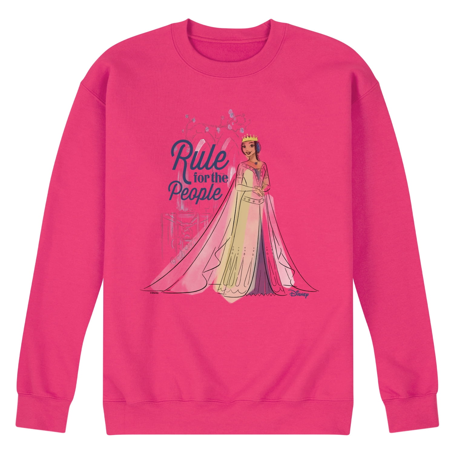 Disney Wish - Rule For The People - Men's Crew Neck Fleece Pullover ...