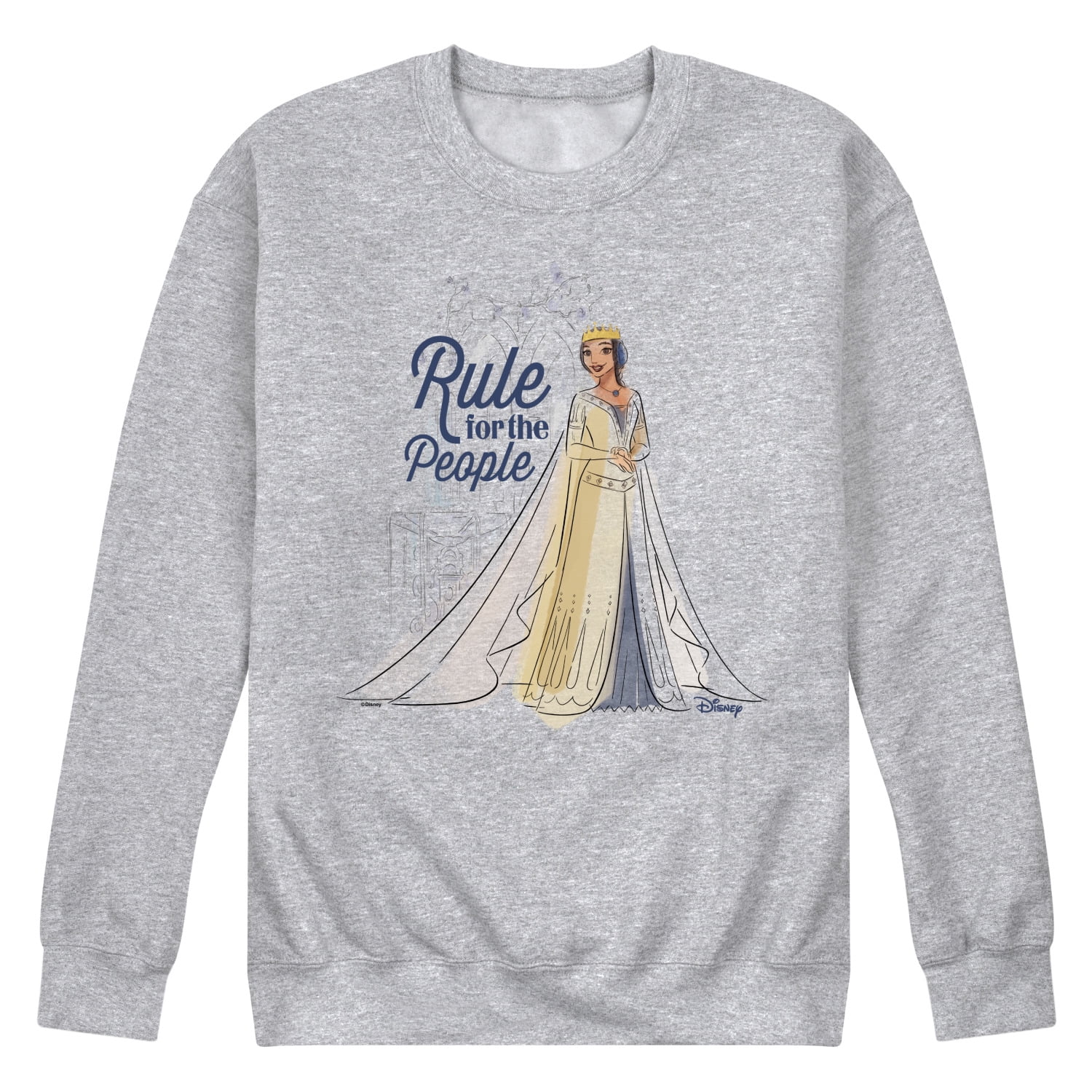 Disney Wish - Rule For The People - Men's Crew Neck Fleece Pullover ...