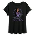 thumbnail image 1 of Disney Wish - Shes My Asha - Women's Oversized T-Shirt, 1 of 5
