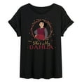 thumbnail image 1 of Disney Wish - Shes My Dahlia - Women's Oversized T-Shirt, 1 of 5