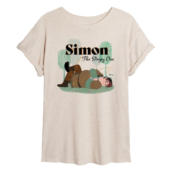 Disney Wish - Simon The Sleepy One - Women's Oversized T-Shirt