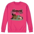 thumbnail image 1 of Disney Wish - Simon The Sleepy One - Men's Crew Neck Fleece Pullover, 1 of 4