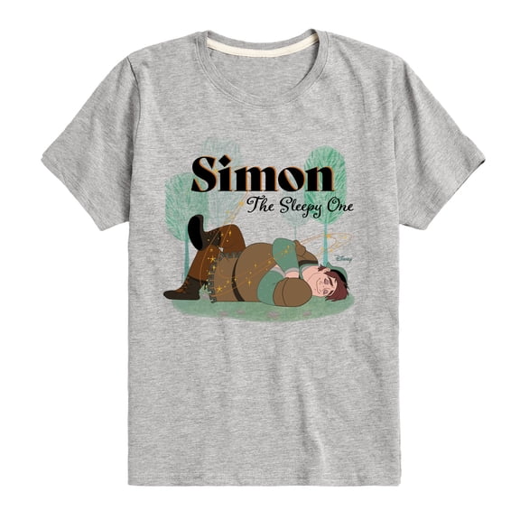 Disney Wish - Simon The Sleepy One - Toddler & Youth Short Sleeve Graphic T-Shirt