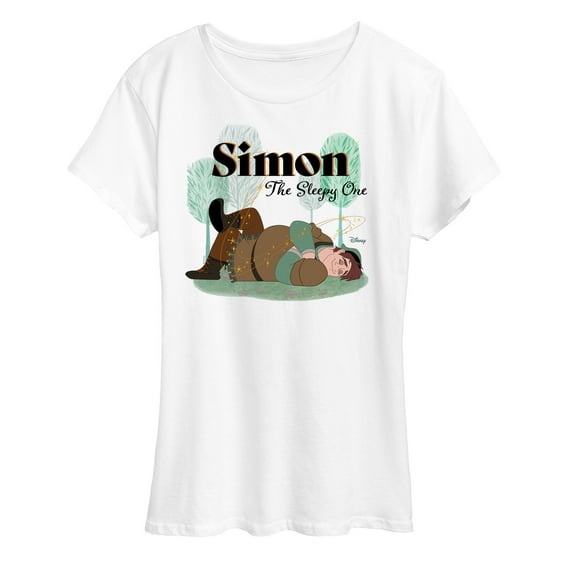 Disney Wish - Simon The Sleepy One - Women's Short Sleeve Graphic T-Shirt