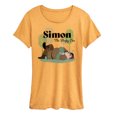 thumbnail image 1 of Disney Wish - Simon The Sleepy One - Women's Short Sleeve Graphic T-Shirt, 1 of 6