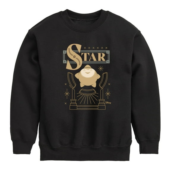 Disney Wish - Star Badge  - Toddler & Youth Crewneck Fleece Sweatshirt