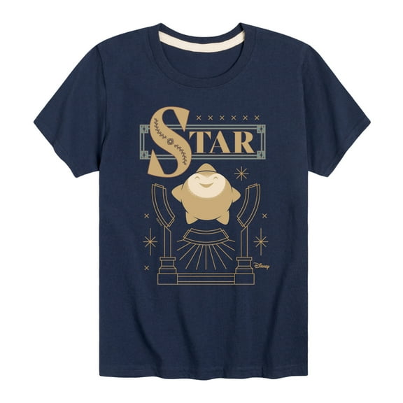 Disney Wish - Star Badge - Toddler & Youth Short Sleeve Graphic T-Shirt
