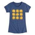 thumbnail image 1 of Disney Wish - Star Face Grid - Toddler & Youth Girls Short Sleeve Graphic T-Shirt, 1 of 5