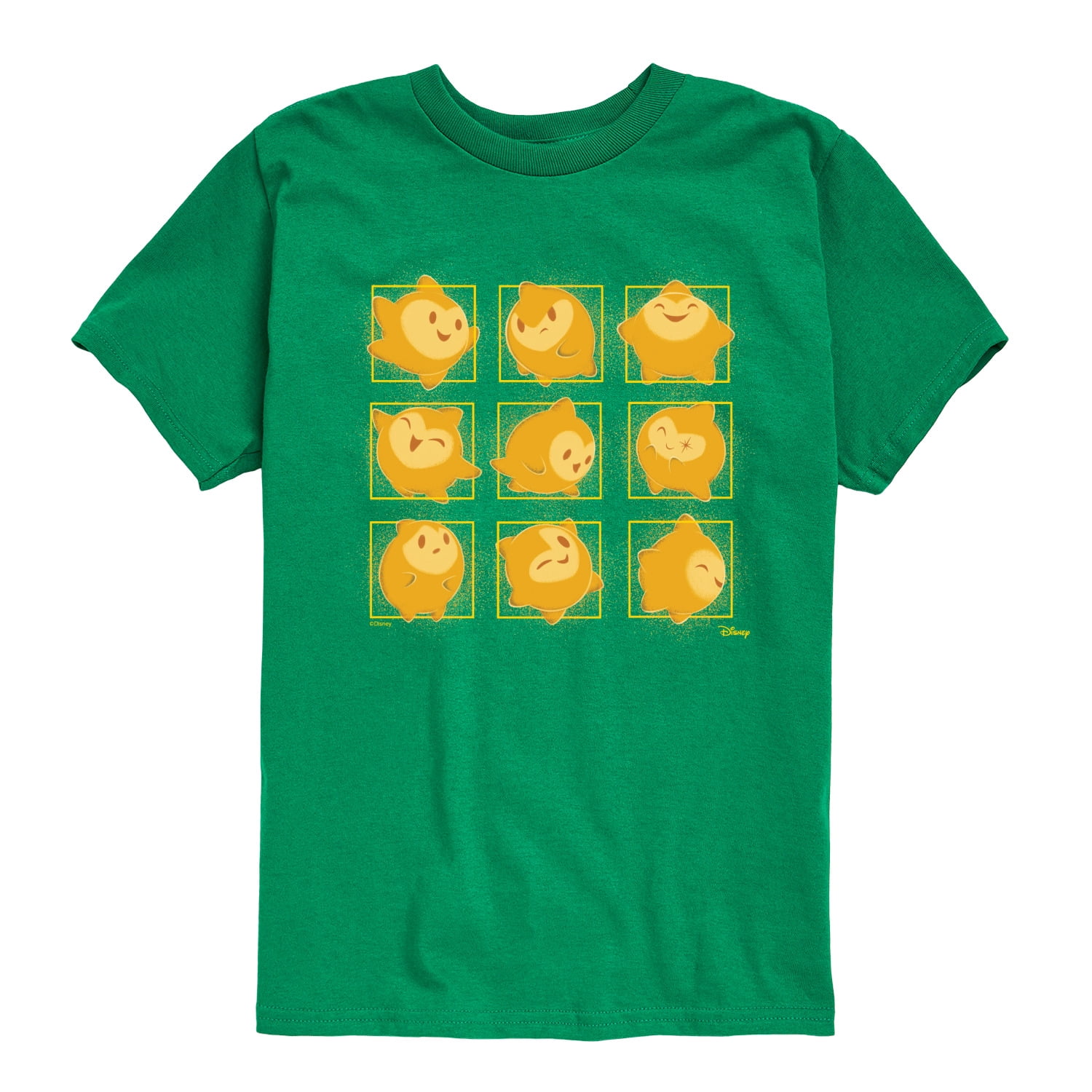 Disney Wish - Star Face Grid - Toddler & Youth Short Sleeve Graphic T ...