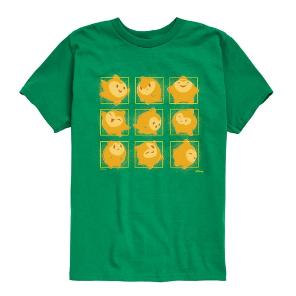 Disney Wish - Star Face Grid - Toddler & Youth Short Sleeve Graphic T-Shirt