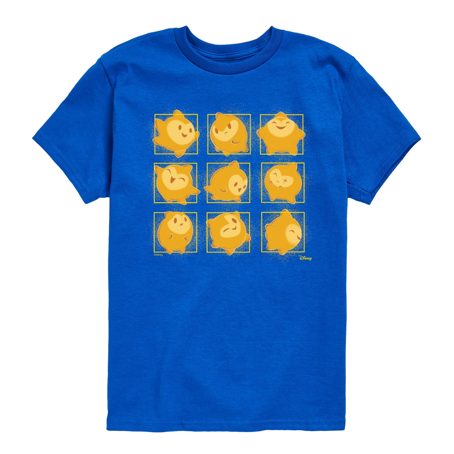 Disney Wish - Star Face Grid - Toddler & Youth Short Sleeve Graphic T ...