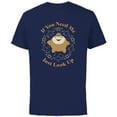 thumbnail image 1 of Disney Wish Star If You Need Me Just Look Up - Short Sleeve Cotton T-Shirt for Adults - Customized-Navy, 1 of 5