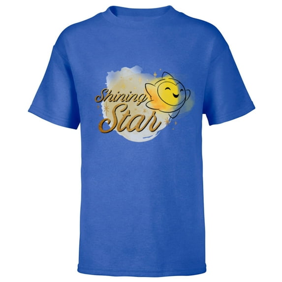 Disney Wish Star “Shining Star” - Short Sleeve T-Shirt for Kids - Customized-Royal