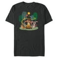 thumbnail image 1 of Disney Wish Star and Valentino Animal Friends - Short Sleeve Blended T-Shirt for Adults - Customized-Dark Heather, 1 of 5