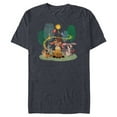 thumbnail image 1 of Disney Wish Star and Valentino Animal Friends - Short Sleeve Blended T-Shirt for Adults - Customized-Navy Heather, 1 of 5