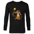 thumbnail image 1 of Disney Wish Star and Valentino Magical Friends - Long Sleeve T-Shirt for Men - Customized-Black, 1 of 5