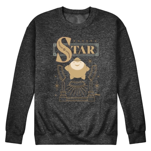 Disney Wish - Star of Importance - Men's Crew Neck Fleece Pullover