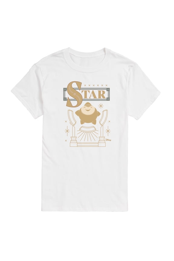Wish - Star of Importance - Men's Short Sleeve Graphic T-Shirt