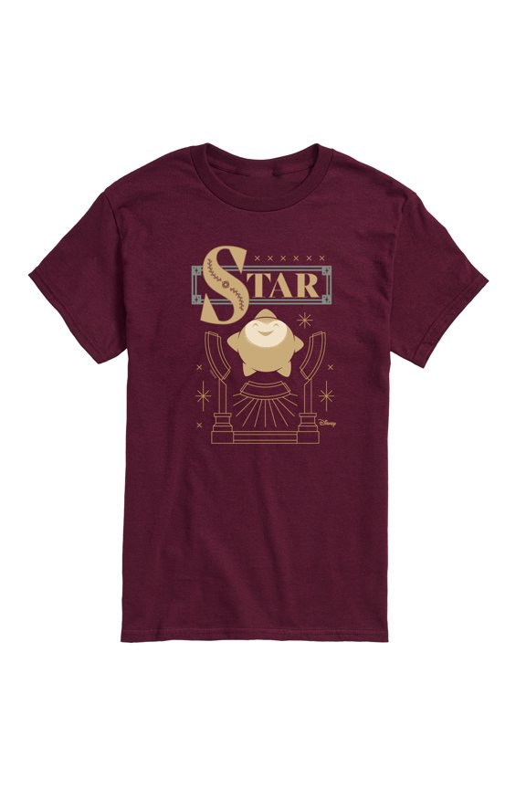 Wish - Star of Importance - Men's Short Sleeve Graphic T-Shirt