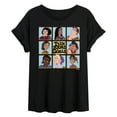 thumbnail image 1 of Disney Wish - Teen Squad Goals Grid - Juniors Ideal Flowy Muscle T-Shirt, 1 of 5