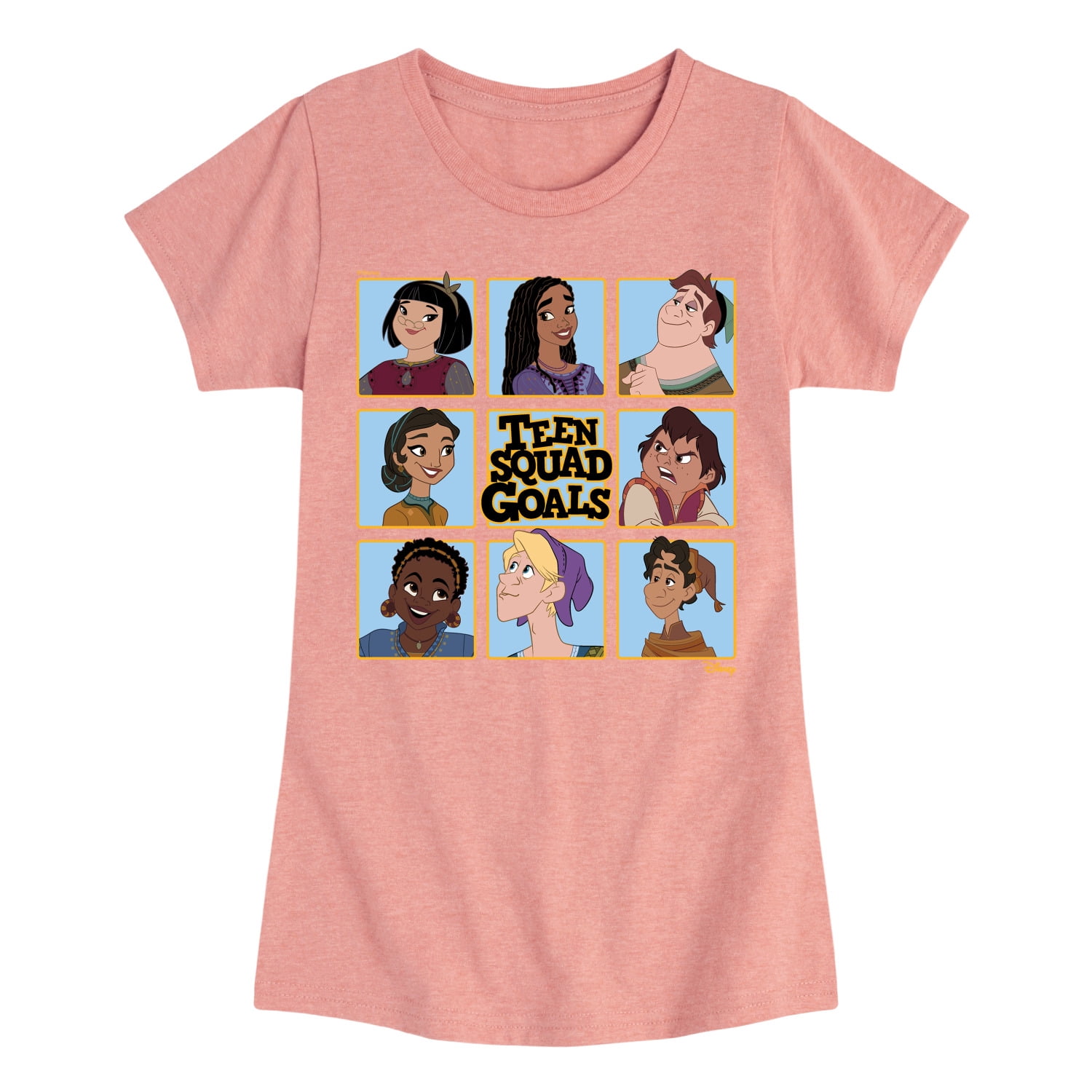 Disney Wish - Teen Squad Goals Grid - Toddler & Youth Girls Short ...