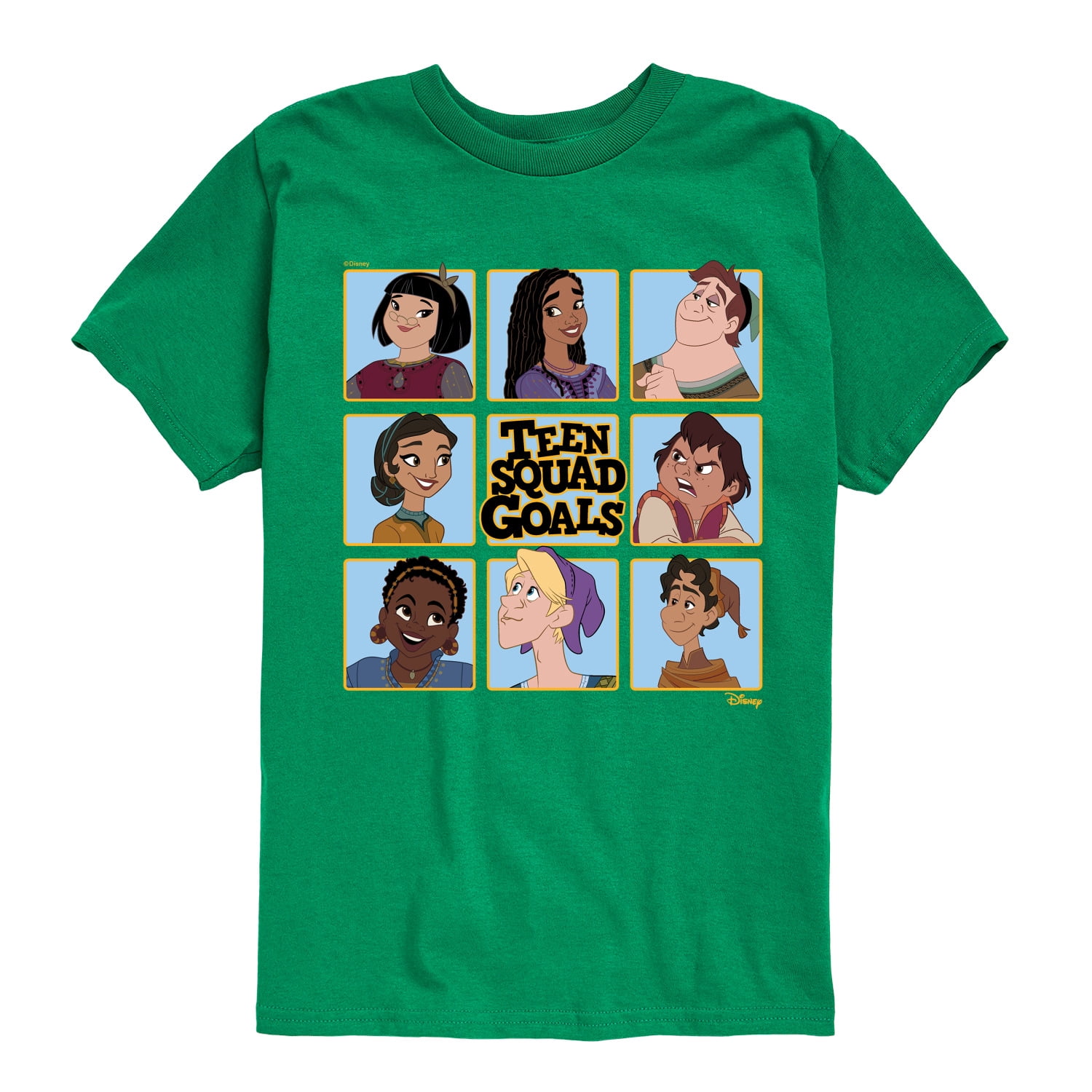 Disney Wish - Teen Squad Goals Grid - Toddler & Youth Short Sleeve ...