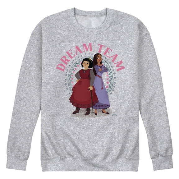 Disney Wish - The Dream Team - Men's Crew Neck Fleece Pullover