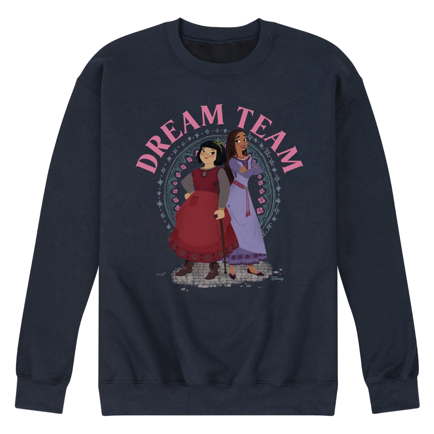 Disney Wish - The Dream Team - Men's Crew Neck Fleece Pullover ...