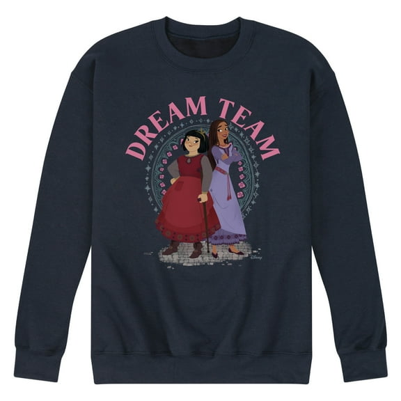 Disney Wish - The Dream Team - Men's Crew Neck Fleece Pullover