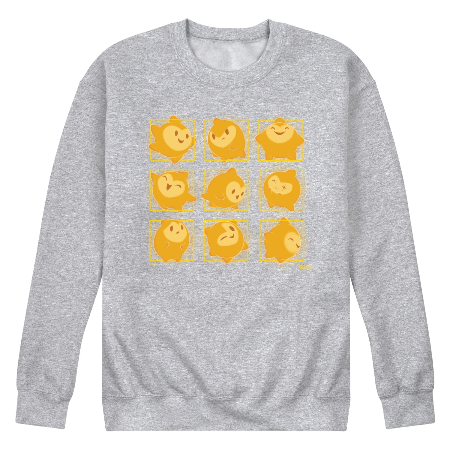 Disney Wish - The Many Faces Of Star - Men's Crew Neck Fleece Pullover ...