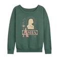 thumbnail image 1 of Disney Wish - The One Asha - Women's Lightweight French Terry Long Sleeve Shirt, 1 of 5
