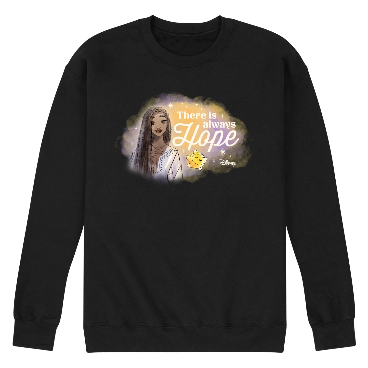 Disney Wish - There Is Always Hope - Men's Crew Neck Fleece Pullover ...