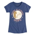 thumbnail image 1 of Disney Wish - There Is Always Hope - Toddler & Youth Girls Short Sleeve Graphic T-Shirt, 1 of 5