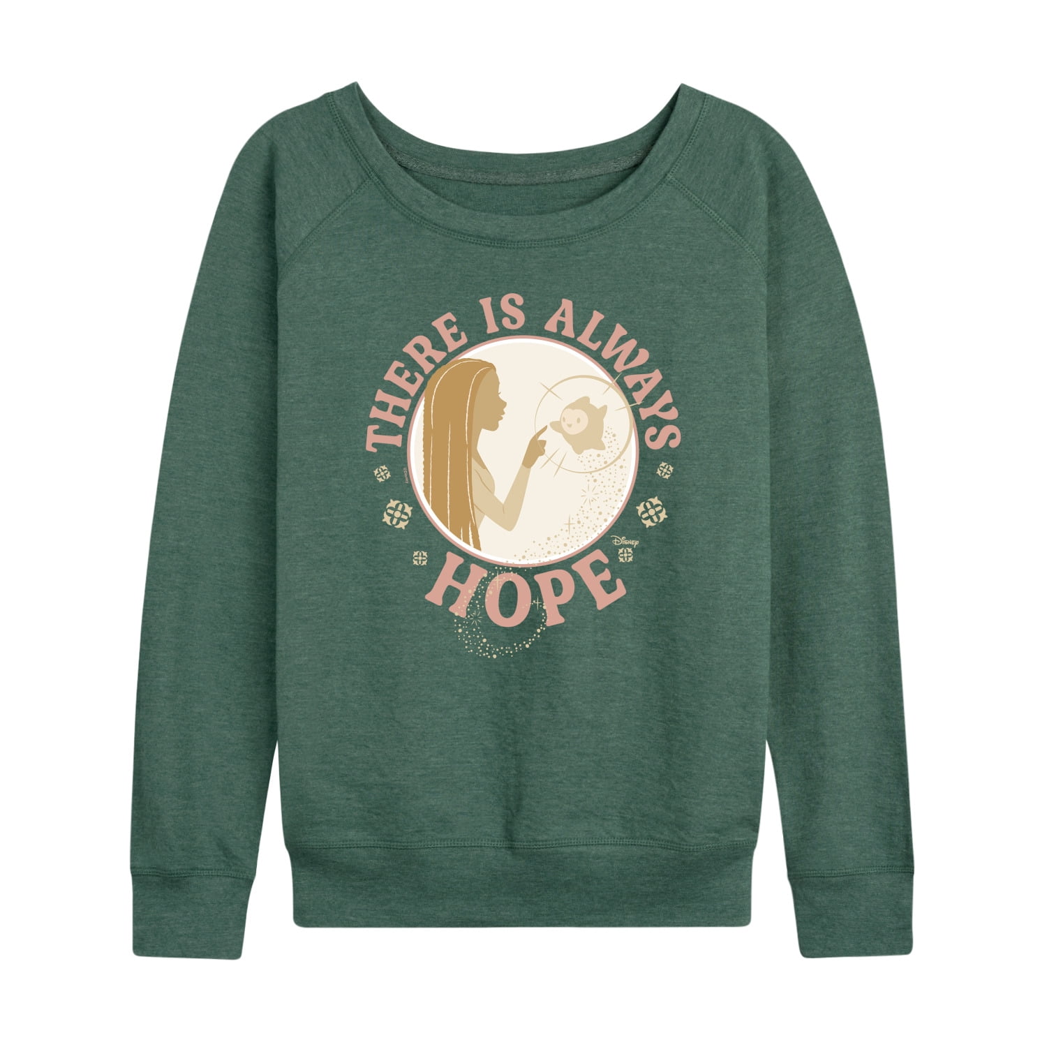 Disney Wish - There Is Always Hope - Women's Lightweight French Terry ...