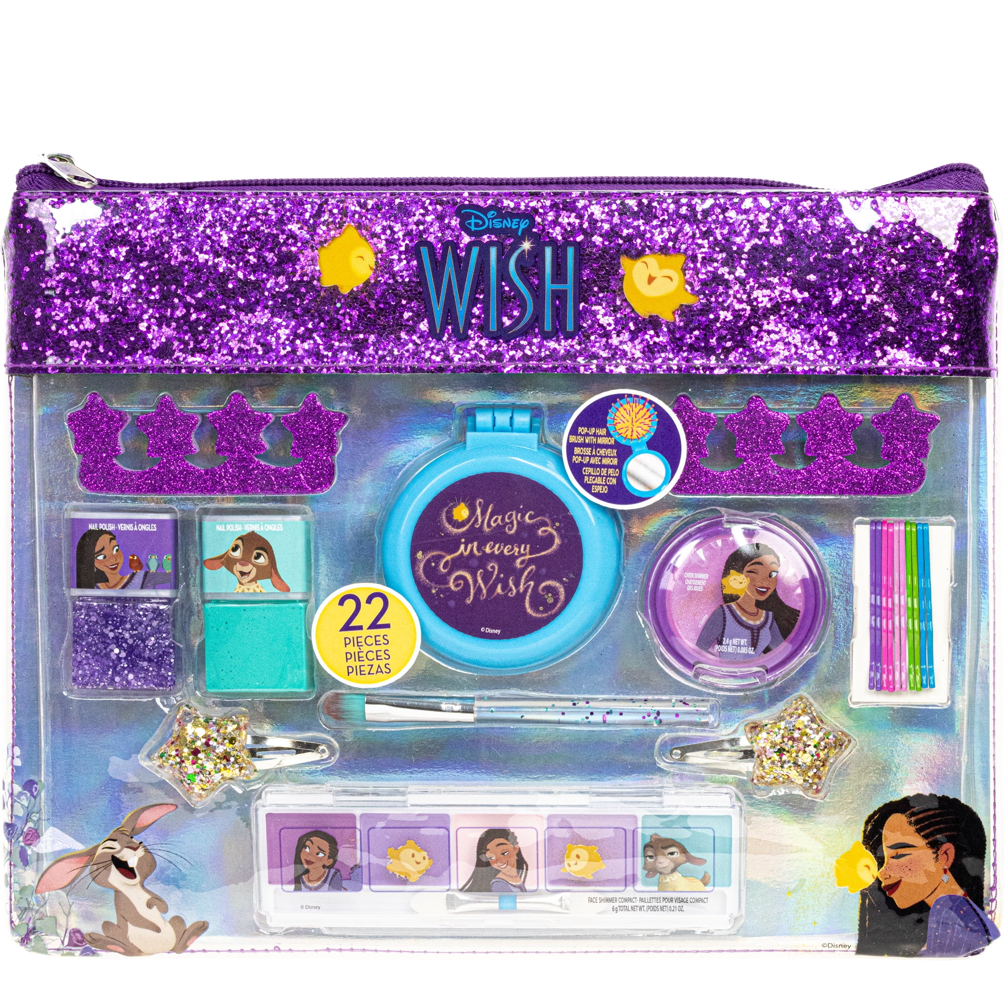 Disney Wish - Townley Girl Kids Makeup Play Set With Kids Fashion Chain ...