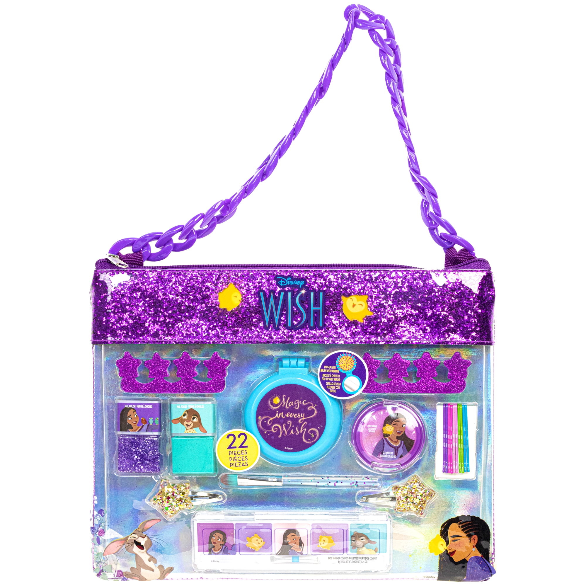 Disney Wish - Townley Girl Kids Makeup Play Set With Kids Fashion Chain ...
