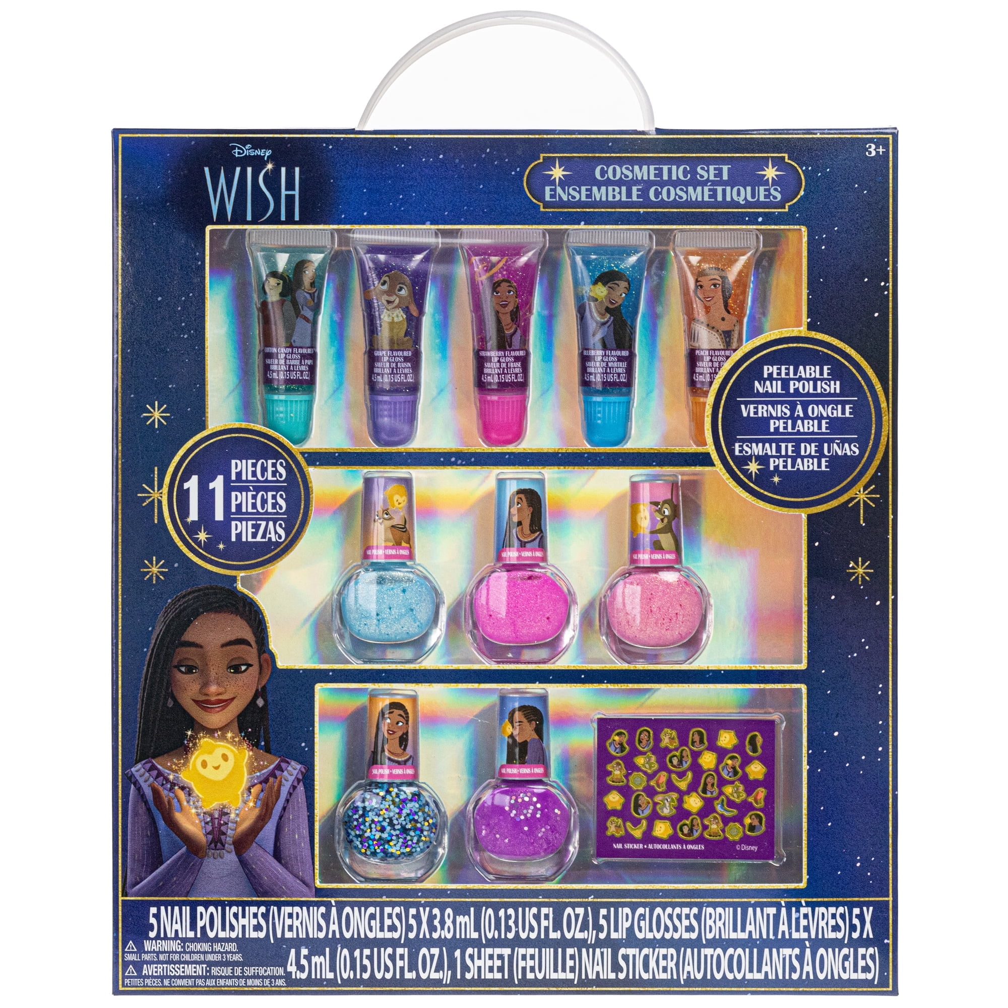 L.O.L Surprise! Townley Girl Makeup Set with 8 Flavored Lip Glosses for  Girls with 1 Surprise Lip Gloss Color and Flavor, Ages 5+