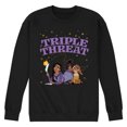 thumbnail image 1 of Disney Wish - Triple Threat Asha & Star - Men's Crew Neck Fleece Pullover, 1 of 5