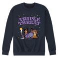 thumbnail image 1 of Disney Wish - Triple Threat Asha & Star - Men's Crew Neck Fleece Pullover, 1 of 5