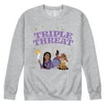 thumbnail image 1 of Disney Wish - Triple Threat Asha & Star - Men's Crew Neck Fleece Pullover, 1 of 5