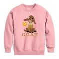 thumbnail image 1 of Disney Wish - Valentino Goat - Toddler & Youth Crewneck Fleece Sweatshirt, 1 of 4