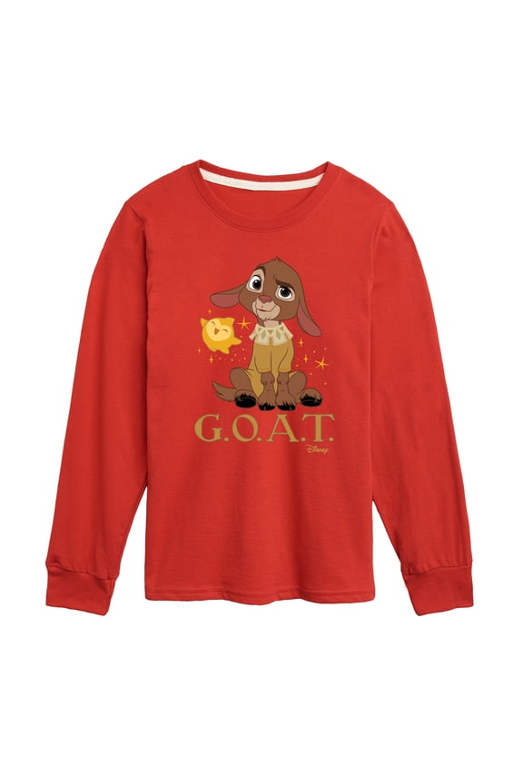 Wish - Valentino Goat - Toddler & Youth Long Sleeve Graphic T-Shirt