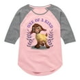 thumbnail image 1 of Disney Wish - Valentino One Of A Kind - Toddler & Youth Girls Raglan Graphic T-Shirt, 1 of 5