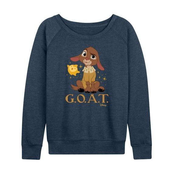 Disney Wish - Valentino The GOAT - Women's Lightweight French Terry Long Sleeve Shirt