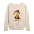 thumbnail image 1 of Disney Wish - Valentino The GOAT - Women's Lightweight French Terry Long Sleeve Shirt, 1 of 5